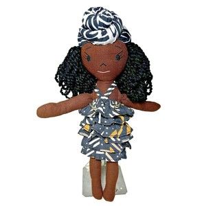 Harperiman Rae 14'' Plush Handmade Linen Doll-Petite Collection Toy
